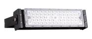 Projetor Refletor Modular Led Linear Ferro Torre 50w Ip67 Branco frio quadras galpão