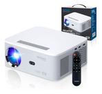 Projetor Smart 4K Portátil: Cinema em Casa com Imagem Perfeita e Som Imerssivo