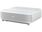 Projetor Smart Laser Epson EpiqVision Ultra LS650 4K 3600 Lumens 3LCD Wi-Fi e Bluetooth USB HDMI Branco