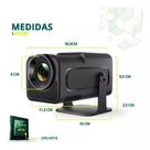 Projetor Smart Tv 4k Full HD 1080 Hdmi 180” Polegadas Espelhamento Celular Android 11.0 Bluetooth e