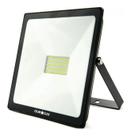 Projetor Superled Slim 50W -100/240V PRETO 6500K Ourolux
