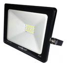 Projetor Superled Slim Preto Bivolt De 20 Watts E 6500k - 03261b - Ourolux