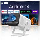 Projetor WEMI Mini Portátil 1080P 4K WiFi Android 14