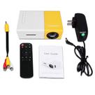 Projetor ZSWCBRT LED 1080P 400 lúmens com conexão sem fio