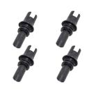 Prolongador bico injetor fox 1.0, gol, voyage 1.0 1.6 jogo 4 peças hvr176kit Prolongador bico injetor fox 1.0, gol, voyage 1.0 1.6 jogo 4 peças hvr176kit