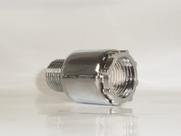 Prolongador de metal de 3/4 para torneira dupla quente e frio de parede Filtro de agua