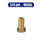 Prolongador Latão 3/4 pol. Médio - GARDEN (10861E)