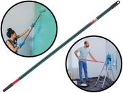 Prolongador Metal Cabo Extensor Telescópico Ajustável Para Rolo De Pintura 2 Metros Atlas