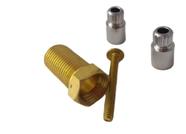 Prolongador para Castelo de Registro com 3 cm Padrão Deca 16 Estrias