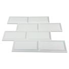 Promo 6 Placas 3d Pvc Azulejo De Metrô CORES Brilho