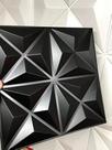 PROMO PLACA 3D - 50x50 cm DECORATIVA MODELO MINI ESTRELAR PRETAS