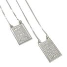 Promoção Escapulario Prata Italiana 925 60cm Medalha 10x14 Promoção Escapulario Prata Italiana 925 60cm Medalha 10x14