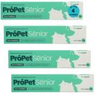 Própet sênior 14g pré e probiótico para cães e gatos ucbvet kit com 4 Própet sênior 14g pré e probiótico para cães e gatos ucbvet kit com 4