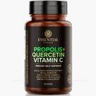 Propolis + Quercetin + Vitamin C - Immuno Self-Defense (60 Caps) - Essential Nutrition