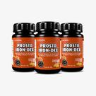 Prosto Iron-Dex - Óleo de Semente de Abóbora + Vit E - 60 Cápsulas - Kit 3 unidades