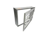 Proteção Hidrômetro Tela Moeda Com Porta Cadeado 30x40cm
