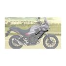 Proteção Lateral Tubular CB 500X 2020 2021 Preto Epoxi