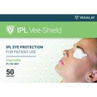 Proteção ocular descartável IPL Vee Shields 50 pares/caixa Proteção ocular descartável IPL Vee Shields 50 pares/caixa