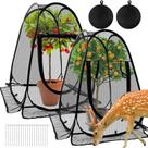 Proteção para Plantas Waybas com Tela de Malha Pop Up 71 x 71 x 86 cm