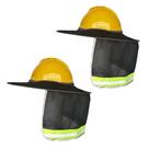 Proteção solar para capacete XIAKE Full Brim com tiras refletivas