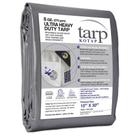 Proteção ultrarpesada Tarp Kotap 4,5 x 9 m prateada branca