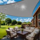 Proteção UV Sun Shade Sail HappyTrends Triangle de 1,8 m