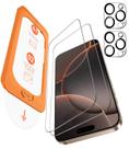 Protector de Pantalla OMOTON para iPhone 16 Pro Max 6.9" Mate 4 Paquetes