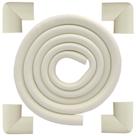 Protectores de Bordes para Muebles M2cbridge en Forma de U 2m Blanco Roto