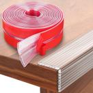 Protectores de Esquinas para Muebles HOMREALM, 5 m de Largo, 7 cm de Ancho, Transparente