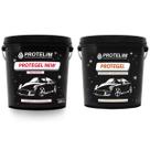 Protegel New Finalizador + Protegel Revitaliza Plásticos e Pneus 3,1kg