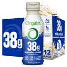 Protein Shake Orgain Dairy Isolate Milk Vanilla 414mL 12P