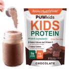 Protein Shake PowKids Kids Chocolate 18g de ingredientes orgânicos