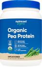 Proteína de ervilha em pó Nutricost Organic 454g sem sabor