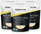 Proteína de ervilha Terrasoul Superfoods Organic 2,04 kg (pacote com 3)