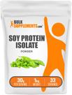 Proteína de Soja Isolada em Pó BulkSupplements.com 1 kg