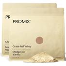 Proteína de soro de leite em pó ProMix Nutrition Vanilla 2,5 libras (pacote com 2)