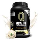 Proteína de soro de leite em pó qualifica baunilha francesa 750g 25g de proteína