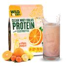 Proteína de soro de leite em pó WILD SOCIETY Premium Clear Citrus 500ml