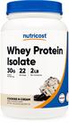 Proteína de soro de leite isolada Nutricost Cookies N Cream 2 kg
