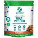 Proteína em pó BioTrust, caramelo salgado com baixo teor de carboidratos, 14 porções Proteína em pó BioTrust, caramelo salgado com baixo teor de carboidratos, 14 porções