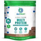 Proteína em pó BioTrust com baixo teor de carboidratos, soro de leite e chocolate com caseína Proteína em pó BioTrust com baixo teor de carboidratos, soro de leite e chocolate com caseína
