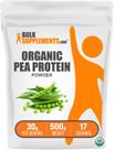 Proteína em pó BulkSupplements.com Ervilha orgânica 500g Proteína em pó BulkSupplements.com Ervilha orgânica 500g