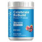 Proteína em Pó Celebrate ReBuild 457 g Whey Isolate Sabor Frutas Vermelhas