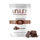 Proteína em pó, chocolate para lesões, 100% isolado de soro de leite, 15 porções
