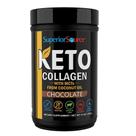 Proteína em pó de fonte superior Keto Collagen Chocolate 400g Proteína em pó de fonte superior Keto Collagen Chocolate 400g