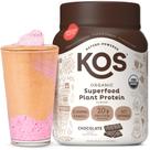 Proteína em pó KOS Chocolate orgânico à base de plantas 450g