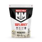 Proteína em pó, leite muscular, 100% soro de leite e baunilha, 2,27 kg, 68 porções Proteína em pó, leite muscular, 100% soro de leite e baunilha, 2,27 kg, 68 porções