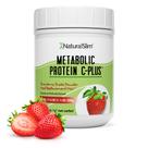 Proteína em pó NaturalSlim Metabolic C-Plus Morango 500g Proteína em pó NaturalSlim Metabolic C-Plus Morango 500g