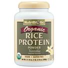 Proteína em pó NutriBiotic Arroz Sabor Baunilha 680g