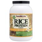 Proteína em pó NutriBiotic Baunilha Arroz 1,36 kg Vegan Keto